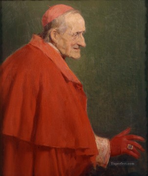 Jose Benlliure y Gil Painting - Cardenal romano Jose Benlliure y Gil